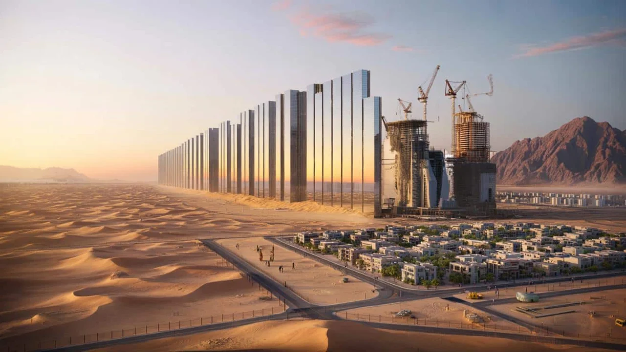 Saudi Desert Megacity