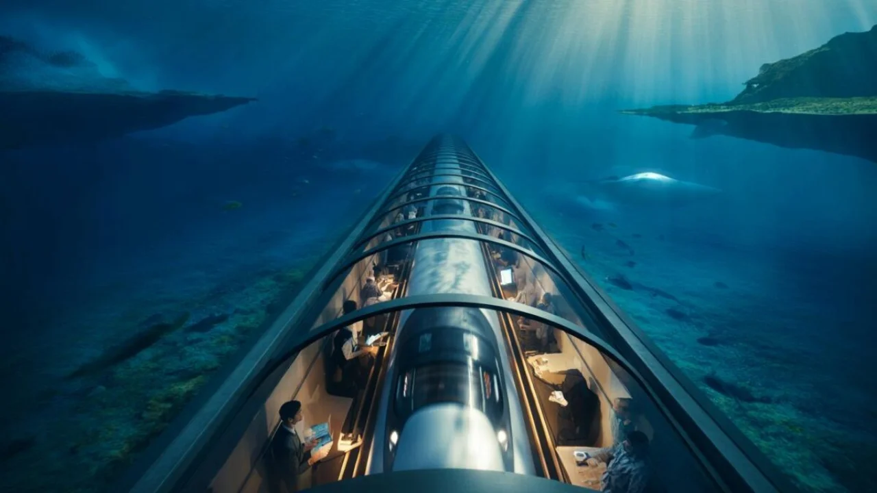 Underwater Rail Tunnel