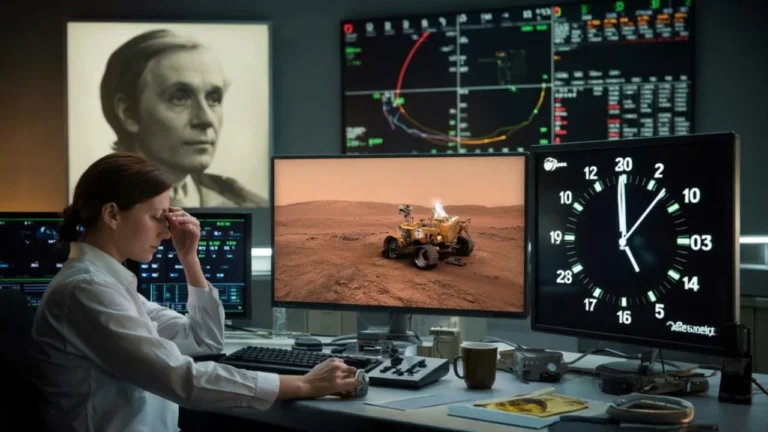 Time Dilation on Mars